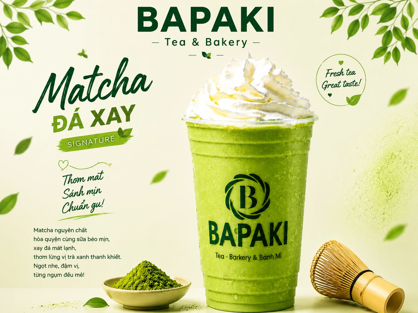 Matcha Đá Xay Signature