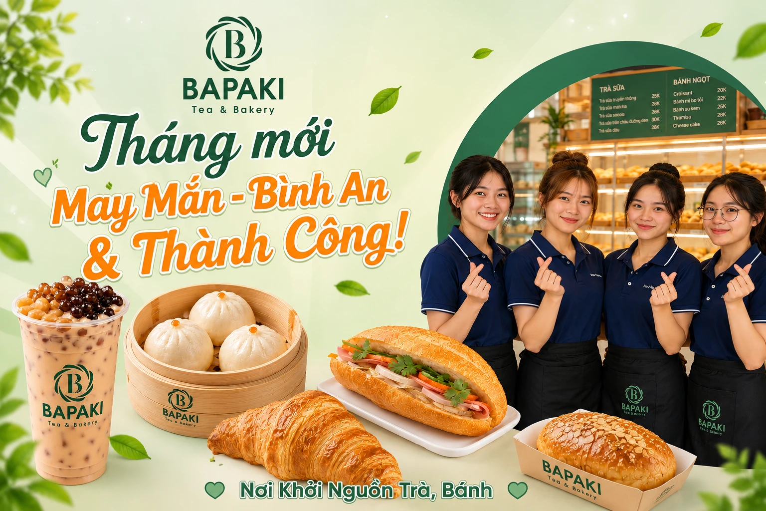 Tháng mới May Mắn - Bình An
