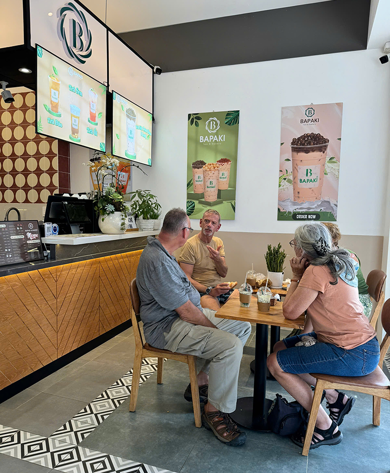 Trà sữa, bánh ngọt Bapaki xây dựng web để mở rộng kinh doanh, bán online