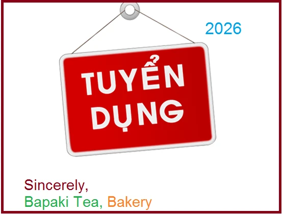 BAPAKI cần tuyển gấp