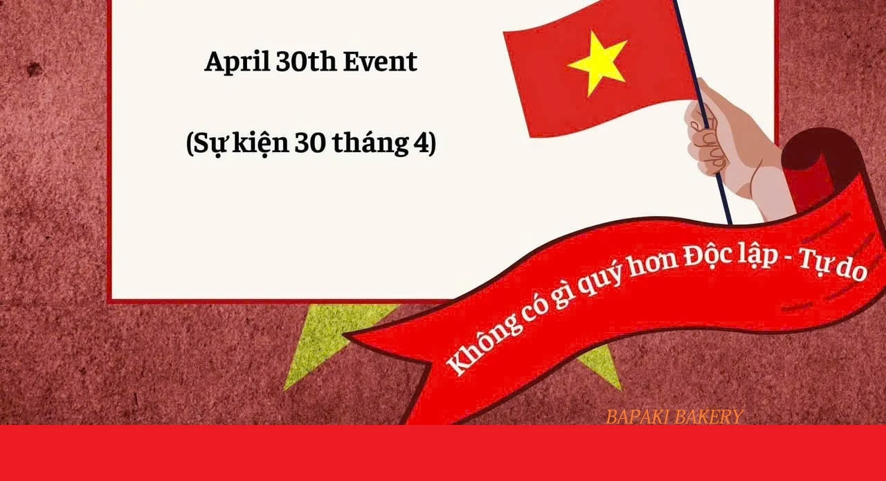 Bapaki Chào Mừng Đại Lễ 30/04