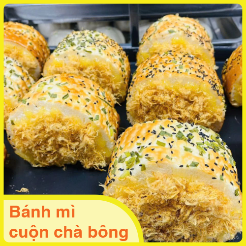 Bánh mì cuộn chà bông