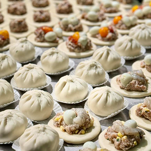 Bánh bao thập cẩm